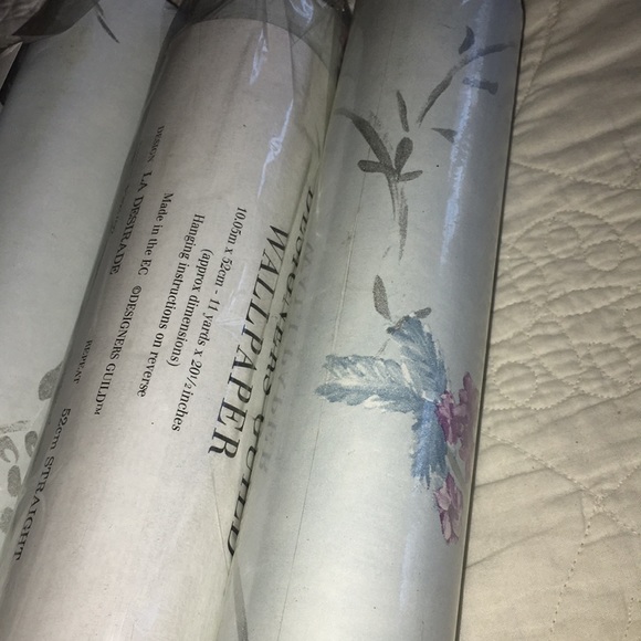 DESIGNERS GUILD WALLPAPER luxury 3 rolls - Picture 2 of 9